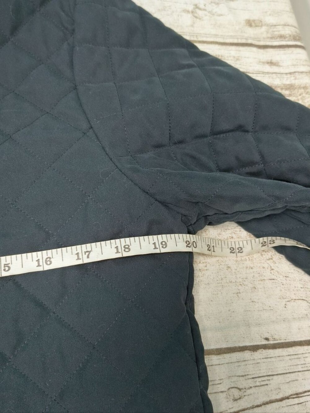 Vintage Sia Baker By Amberhill Black Quilted Equestrian Jacket Size Small - Picture 6 of 8